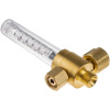 Ротаметр GCE Аргон/CO2 2.5 Бар, 0-32 л/мин вх. G3/8", вых. G3/8"+ниппель