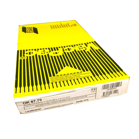 Электроды ESAB OK 67.70 ф 4,0 мм х 350 мм 1/2 VP (10,2кг) (67704030G0)