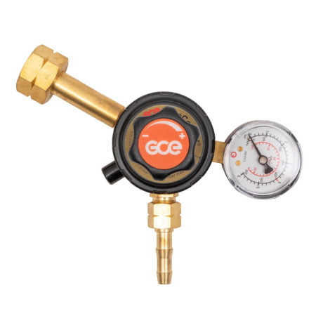 Редуктор пропановый GCE Base Control SE PB - 25/4 бар, вх. W 21,8x1/14LH"; вых. G 3/8" LH; 5 м3/ч