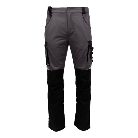 Брюки BRODEKS KS302 -C, 100% хлопок, графит серый/черный (46) (KS302СGR46)