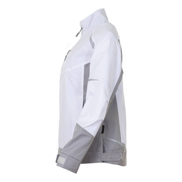 Куртка рабочая женская BRODEKS KS228, белый/серый (XS) (KS228WHITEXS)