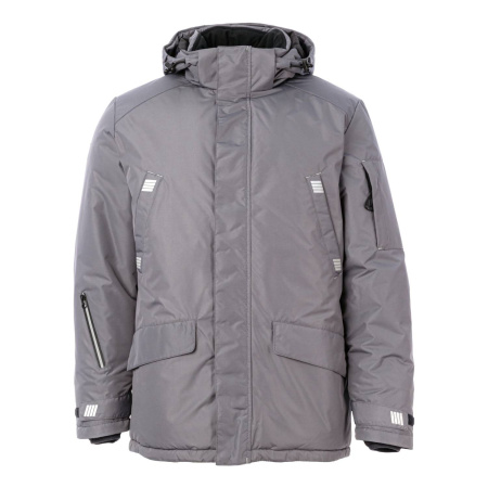 Куртка-парка зимняя BRODEKS KW204, серый (S) (KW204GREYS)