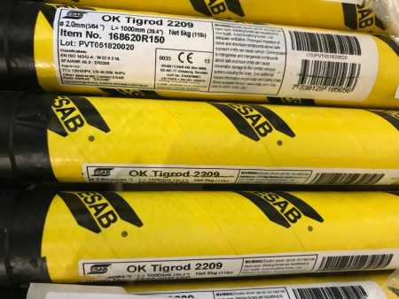 Прутки присадочные ESAB OK Tigrod 2209
