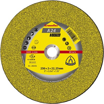 Круг отрезной Klingspor Kronenflex A 24 EX GEK 100X2,5X16 Круг отрезной Klingspor Kronenflex A 24 EX GEK 100X2,5X16