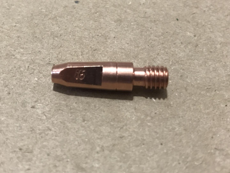 Наконечник контактный ESAB Contact tip CuCrZr 1.2мм М6, арт.0468500007