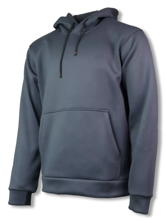 Толстовка Brodeks с капюшоном KS278, серый