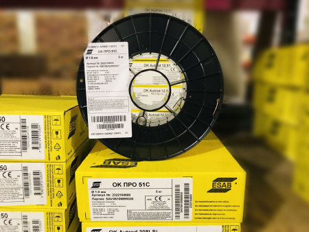 Проволока сварочная ESAB ОК ПРО 51С