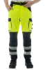 Брюки сигнальные BRODEKS KS309, желтый/черный (46) (KS309YELLOW46)