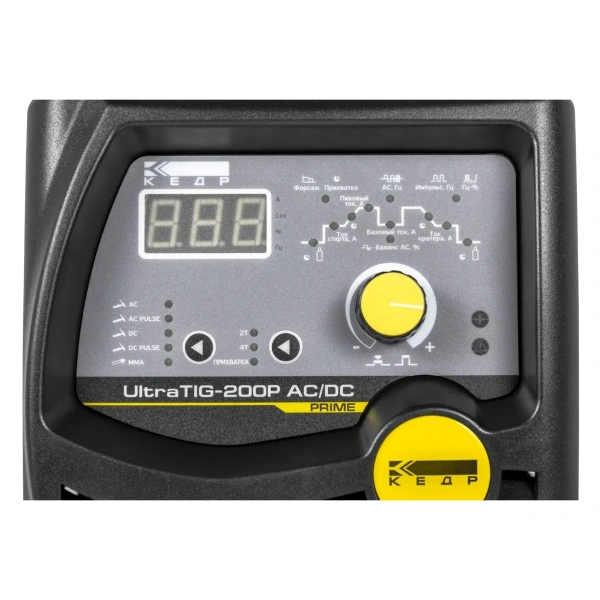 Сварочный аппарат КЕДР UltraTIG-200P AC/DC (220В, 10-200А) (8009774)