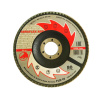 Круг лепестковый тарельчатый Abraflex FLD-10 125X22,23 (металл) P80 (T000037200)