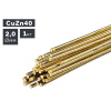Прутки присадочные ПТК TIG латунь (CuZn40) ф 2,0 мм х 1000 мм (1,0кг) (007.100.272)