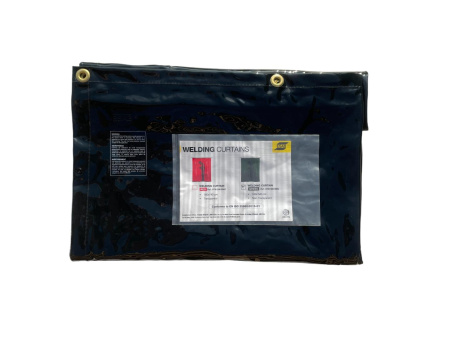 Штора ESAB (DIN 9) 1,8м х 1,4м тёмно-зелёная непрозрачная