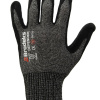 Перчатки рабочие с полимерным покрытием BRODEKS GC-21, серый/черный (8) (GC-21-8)