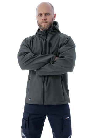 Куртка софтшелл Brodeks KS232, серый