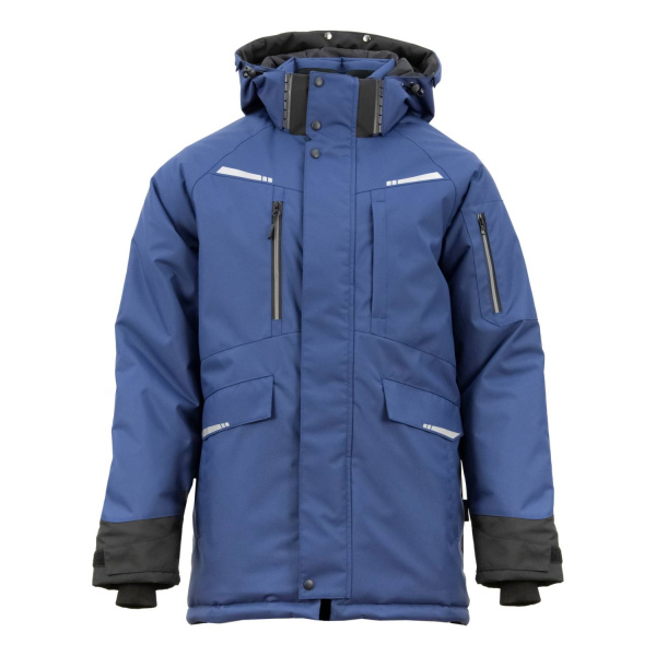 Куртка-парка зимняя BRODEKS KW215, синий (S) (KW215NAVYS)