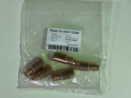 Наконечник контактный ESAB M12 А2 Singl, ф 1,6 мм