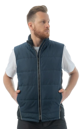 Жилет утепленный BRODEKS KW101, синий