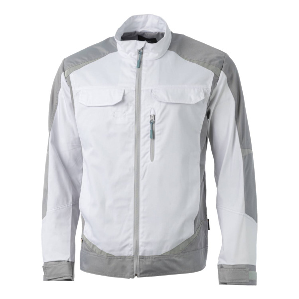 Куртка BRODEKS KS202, белый/серый (S) (KS202WHITES)