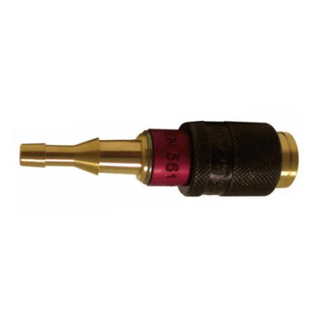 Быстроразъемное соединение GCE STOPTAC, Горючий газ, 6,3/10,0 мм