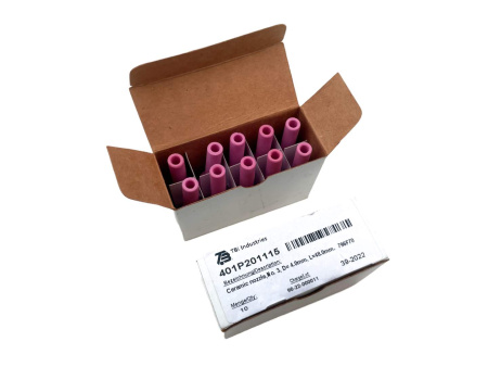 Сопло керамическое ESAB Ceramic nozzle, No. 3, D= 4.0мм, L=48мм - 796F70