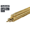 Прутки присадочные ПТК TIG латунь (CuZn40) ф 1,6 мм х 1000 мм (1,0кг) (007.100.271)