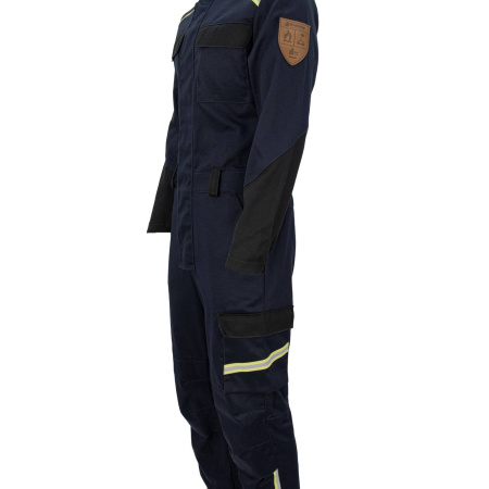 Комбинезон сварщика BRODEKS FS58-01, т.синий/черный (L) (FS58-01NAVYL)