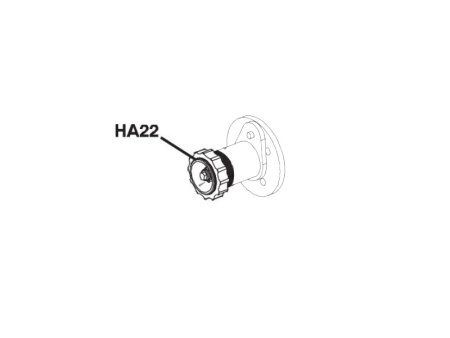 Гайка ESAB Brake hub Nut крепления кассеты (5шт.) (0469474011)