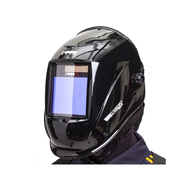 Маска сварочная КЕДР К-704Т PRO с турбоблоком черная (8004493)