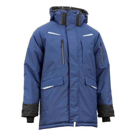 Куртка-парка зимняя BRODEKS KW215, синий (S) (KW215NAVYS)