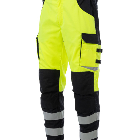 Брюки сигнальные BRODEKS KS309, желтый/черный (46) (KS309YELLOW46)