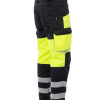Брюки сигнальные BRODEKS KS309, желтый/черный (46) (KS309YELLOW46)