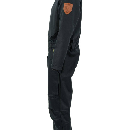 Комбинезон сварщика BRODEKS FS58-02, черный (XS) (FS58-02BLACKXS)