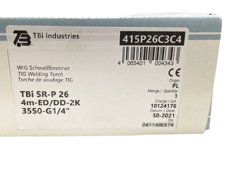 Горелка ESAB SR 26 ED/DD-2K-3550-G1/4"