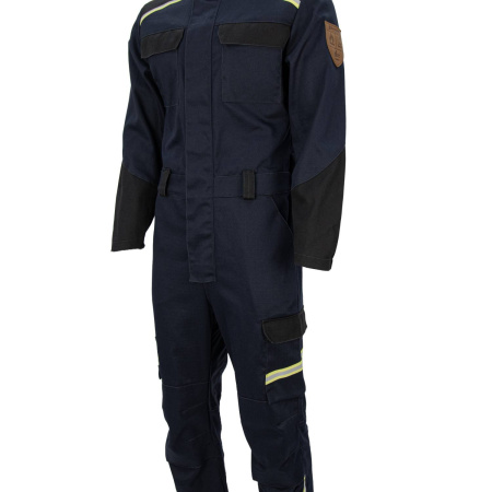 Комбинезон сварщика BRODEKS FS58-01, т.синий/черный (L) (FS58-01NAVYL)