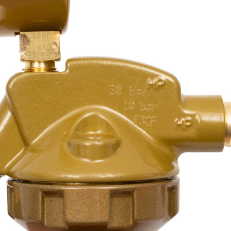 Редуктор сетевой GCE Dinset Кислород; -/10 бар; вх. G3/8", вых. G1/4"