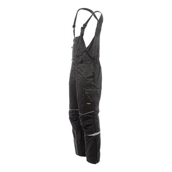 Полукомбинезон зимний BRODEKS KW403, черный (S) (KW403BLACKS)