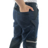 Брюки сварщика BRODEKS FS38-01, т.синий/черный (52) (FS38-01BLUE52)