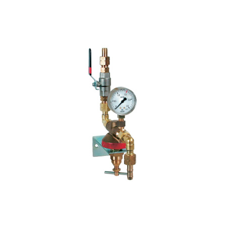 Редуктор сетевой GCE HF-Set S100+GVA90 Пропан;20 м3/час;-/4бар; вх.G1/2"LH,вых.G3/"LH+ниппель11мм