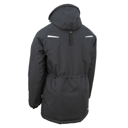 Куртка-парка зимняя BRODEKS KW215, черный (S) (KW215BLACKS)