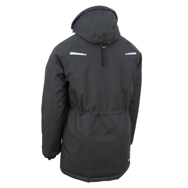 Куртка-парка зимняя BRODEKS KW215, черный (S) (KW215BLACKS)