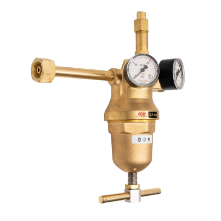 Регулятор GCE CR 60 Кислород/Инертные газы 200/50 бар вх. G3/4, вых. G1/2; 400 м3/час