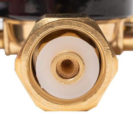 Регулятор для углекислоты и аргона KRASS Base Control SE FLOW ARG AR/CO2 - 200/- бар, вх. G3/4"; вых. G1/4"; 2 ротаметра 0-32л/мин