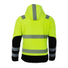 Куртка сигнальная софтшелл BRODEKS KS227, желтый/черный (S) (KS227YELLOWS)