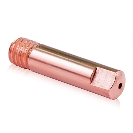 Токосъемный наконечник КЕДР E-Cu PRIME М6 / Ø 0.6мм (6.0 / 25) прямой