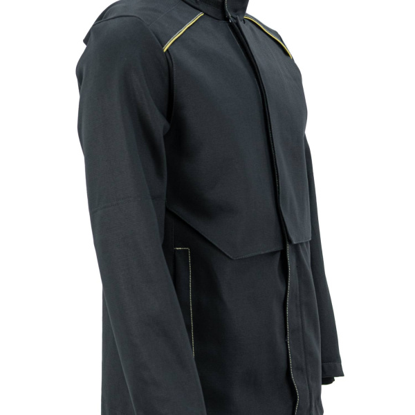 Куртка сварщика BRODEKS FS28-02, черный (S) (FS28-02BLACKS)