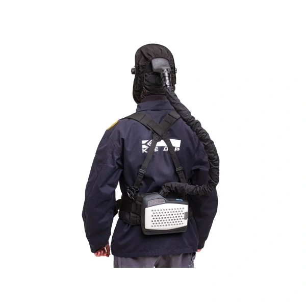 Маска сварочная КЕДР К-704Т PRO с турбоблоком черная (8004493)