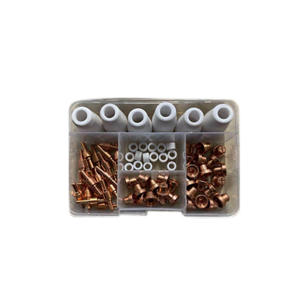 Комплект принадлежностей HUGONG для горелки PT-31 (71 предмет) / Plasma Torch PT-31 accessory set-71 piece (1 шт.) (032289)