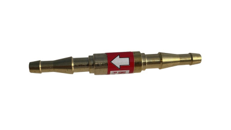 Клапан обратный KRASS КО-Г-30 (пропан, ацетилен) в разрыв рукава 6,3/9,0 мм/6,3/9,0 мм