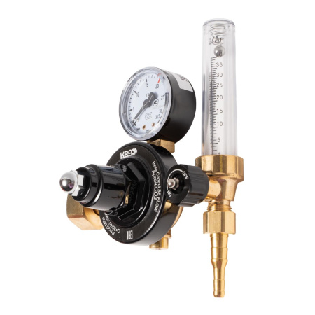 Регулятор для углекислоты и аргона KRASS Base Control SE FLOW ARG AR/CO2 - 200/- бар, вх. G3/4"; вых. G3/8"; ротаметр 0-32л/мин