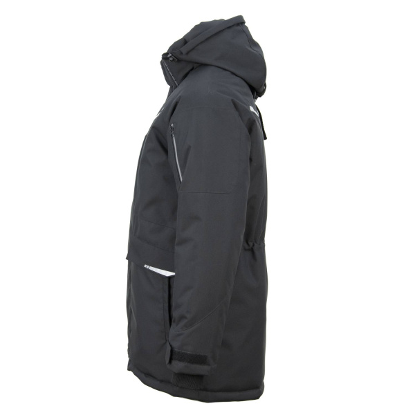 Куртка-парка зимняя BRODEKS KW215, черный (S) (KW215BLACKS)